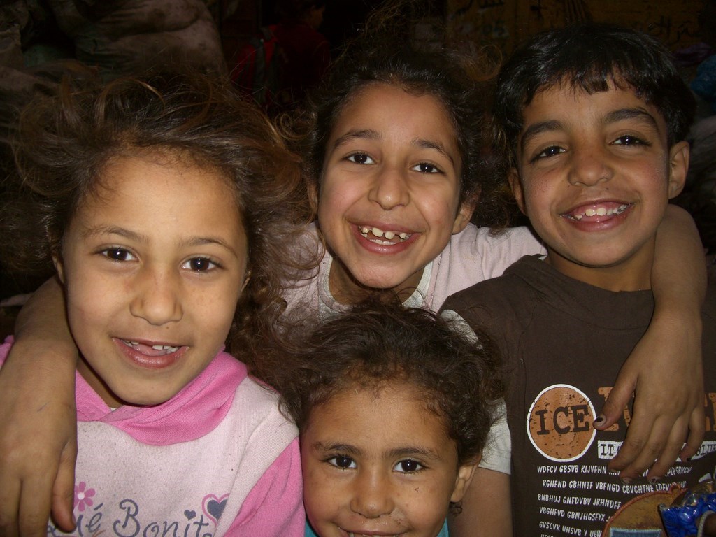 Les enfants chiffonniers du Caire